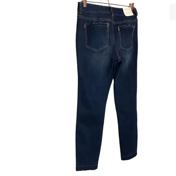 Francescas Harper Step Release Hem Jeans Denim Super Stretch - Picture 6 of 10